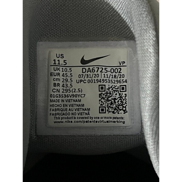 Nike Cosmic Unity Men"s Shoes Size 11.5 - Picture 4 of 9